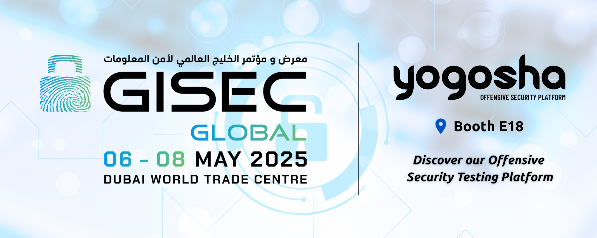 Yogosha @ GISEC Dubai 2025